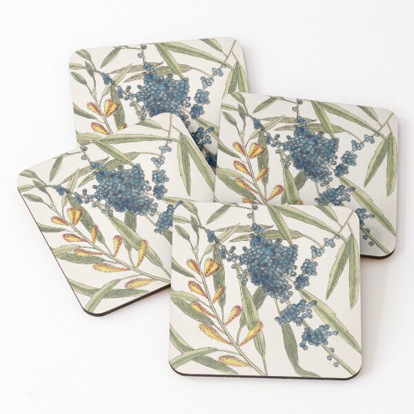 Item preview, Wax Myrtle 18th Century Botanical Illustration by Mark Catesby designed and sold by mockingbirdmuse.