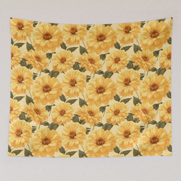 Item preview, Exotic Zinnia Texture - Hawaiian Flower Pattern - Birthday Gifts For Dad designed and sold by RoyalStarsPatts.