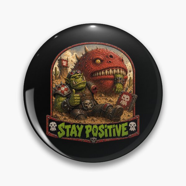 Item preview, Stay Positive - 3 designed and sold by Forged in the Warp.