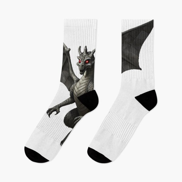 Item preview, Wyvern Gargoyle with Wings designed and sold by IllumeInk.