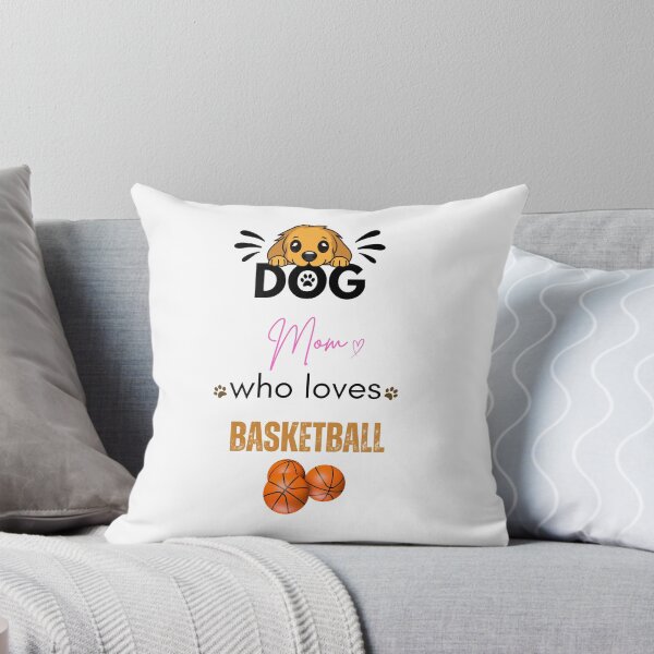 Item preview, Dog Mom Who Loves Basketball designed and sold by PawFitt.