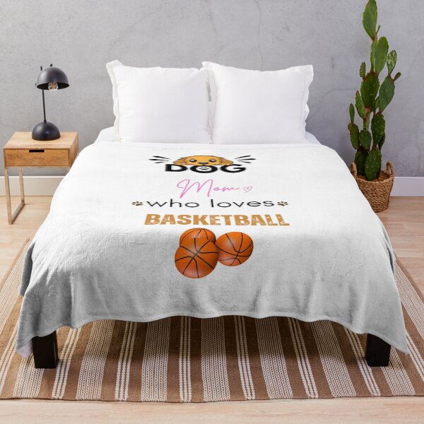 Item preview, Dog Mom Who Loves Basketball designed and sold by PawFitt.
