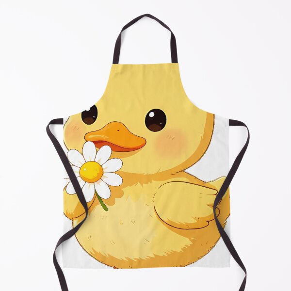 Item preview, Yellow Duckling with Daisy designed and sold by pumsquare.