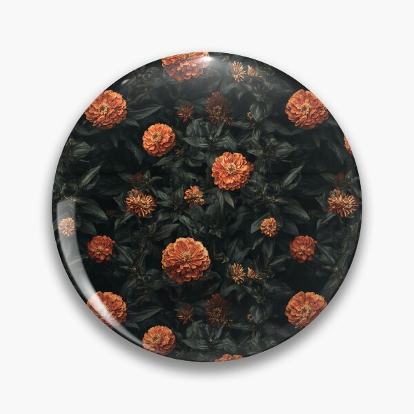 Item preview, Bold Zinnia Print  - Retro Flower Floral - Birthday Gifts For Girlfriend designed and sold by RoyalStarsPatts.