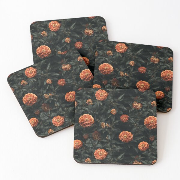 Item preview, Bold Zinnia Print  - Retro Flower Floral - Birthday Gifts For Girlfriend designed and sold by RoyalStarsPatts.