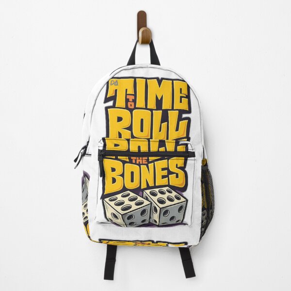 Item preview, Time To Roll The Bones Dice Graphic Yellow Graffiti Streetwear designed and sold by DesignArtist.ia.