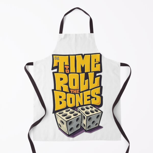 Item preview, Time To Roll The Bones Dice Graphic Yellow Graffiti Streetwear designed and sold by DesignArtist.ia.