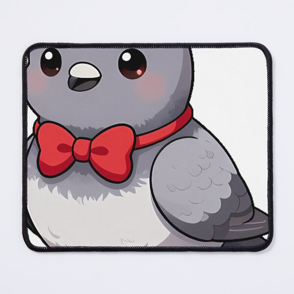 Item preview, Pigeon with Red Bow Tie designed and sold by pumsquare.