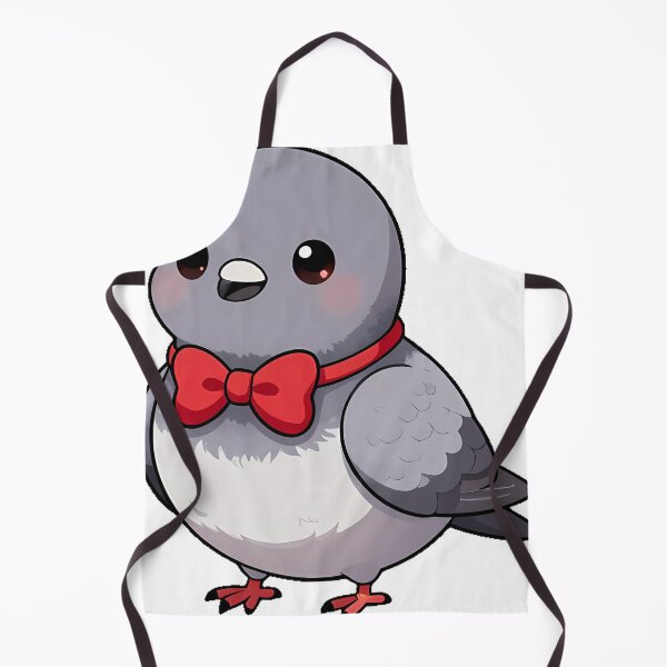 Item preview, Pigeon with Red Bow Tie designed and sold by pumsquare.