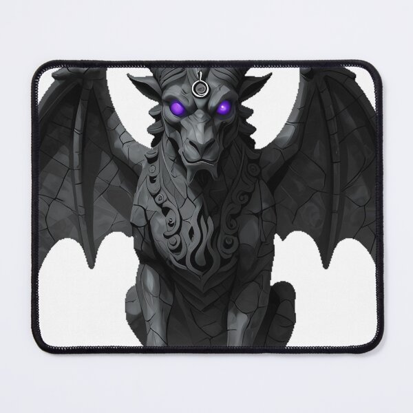Item preview, Demon Gargoyle with Horns designed and sold by IllumeInk.