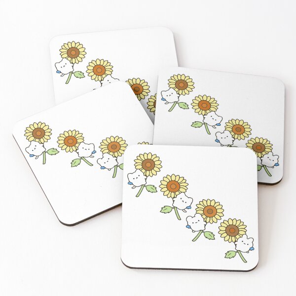 Item preview, bunny sunflower. designed and sold by Borublue.