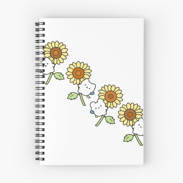 Item preview, bunny sunflower. designed and sold by Borublue.