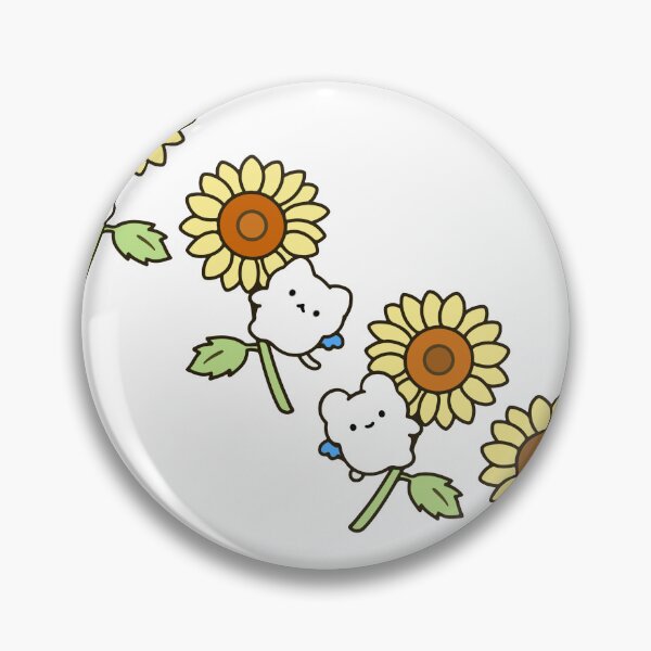 Item preview, bunny sunflower. designed and sold by Borublue.