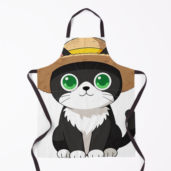 Item preview, Tuxedo Barn Cat with Sun Hat designed and sold by pumsquare.