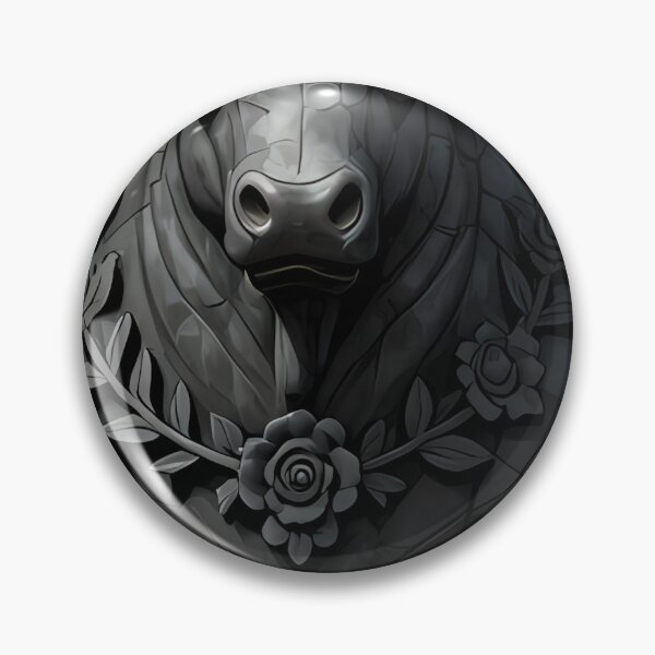 Item preview, Bull Gargoyle with Wreath designed and sold by IllumeInk.