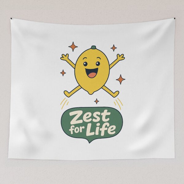 Item preview, Zest for Life Lemon designed and sold by MOSIDRIP™.