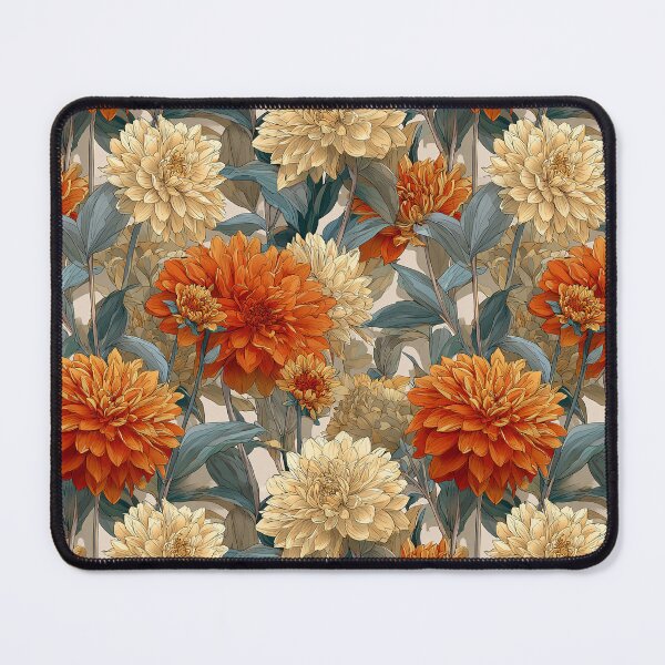Item preview, Fragrant Zinnia Print - Tropical Flower Pattern - Birthday Gifts For Him designed and sold by RoyalStarsPatts.