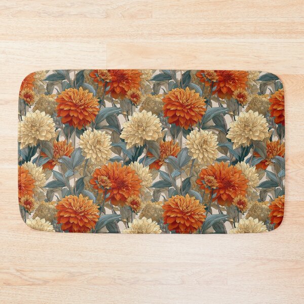 Item preview, Fragrant Zinnia Print - Tropical Flower Pattern - Birthday Gifts For Him designed and sold by RoyalStarsPatts.