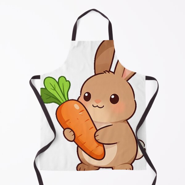 Item preview, Brown Rabbit with Big Carrot designed and sold by pumsquare.