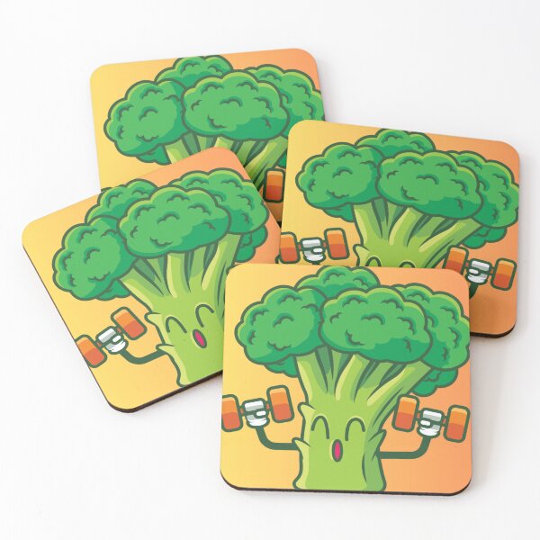 Item preview, Funny Broccoli Gym Workout Fitness Lover Cute Vegetable Weightlifting designed and sold by ranivibes008.