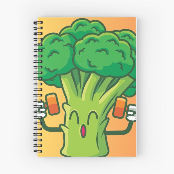 Item preview, Funny Broccoli Gym Workout Fitness Lover Cute Vegetable Weightlifting designed and sold by ranivibes008.