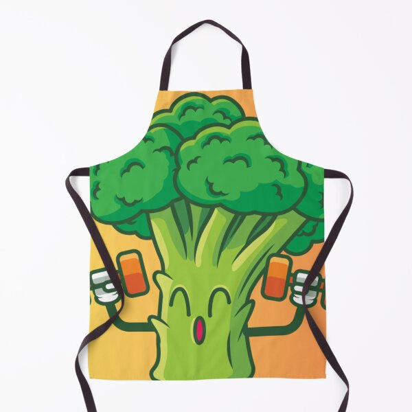 Item preview, Funny Broccoli Gym Workout Fitness Lover Cute Vegetable Weightlifting designed and sold by ranivibes008.
