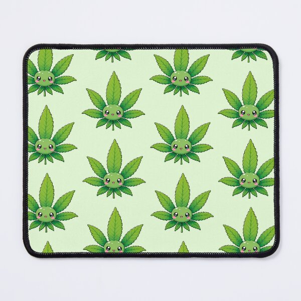 Item preview, Kawaii Indica | Cute Magical Plants & Pastel Nature Stickers designed and sold by UndergroundRavers.