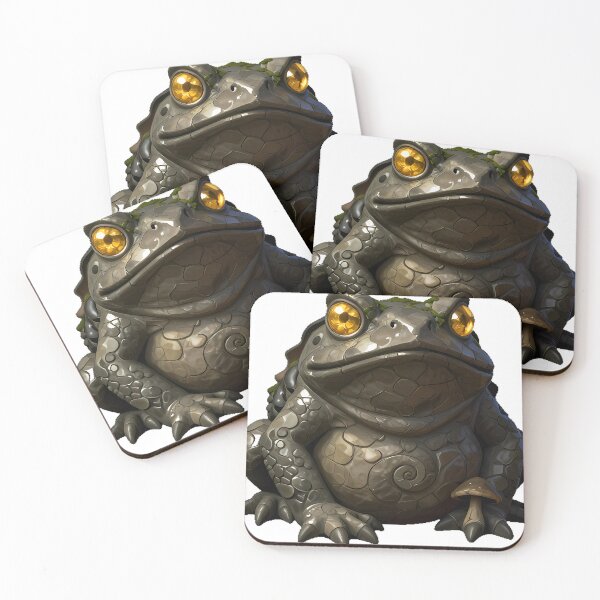Item preview, Toad Gargoyle with Mushroom designed and sold by IllumeInk.