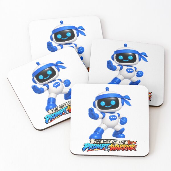 Item preview, Chatty SqueezBot. The Way Of the Prompt Warrior designed and sold by BSCI Designs.