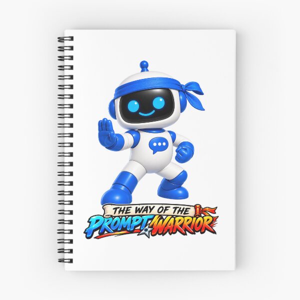 Item preview, Chatty SqueezBot. The Way Of the Prompt Warrior designed and sold by BSCI Designs.