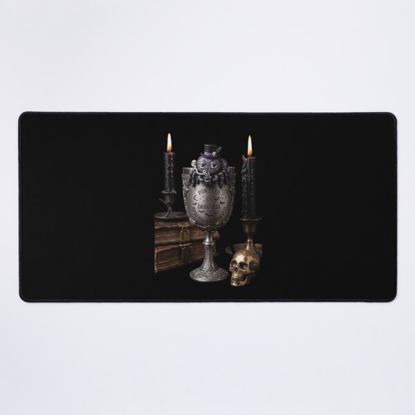 Item preview, Powered by Darkness - Creepy Cute Gothic Spider designed and sold by EnigmaticGoth.
