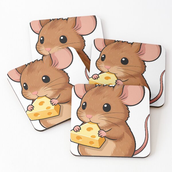 Item preview, Field Mouse with Cheese designed and sold by pumsquare.