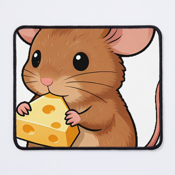 Item preview, Field Mouse with Cheese designed and sold by pumsquare.