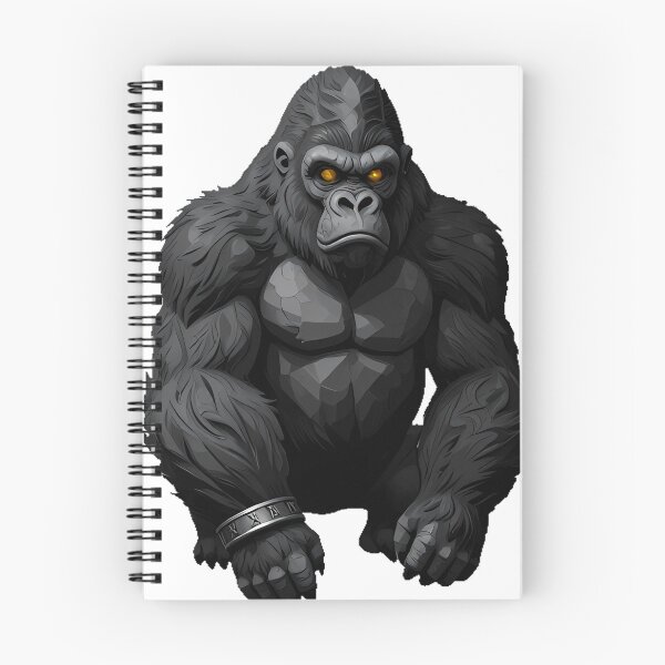 Item preview, Gorilla Gargoyle with Bracelet designed and sold by IllumeInk.