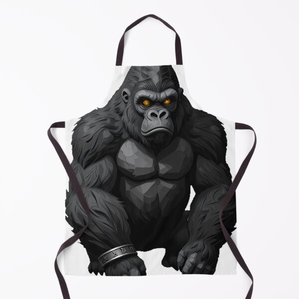 Item preview, Gorilla Gargoyle with Bracelet designed and sold by IllumeInk.