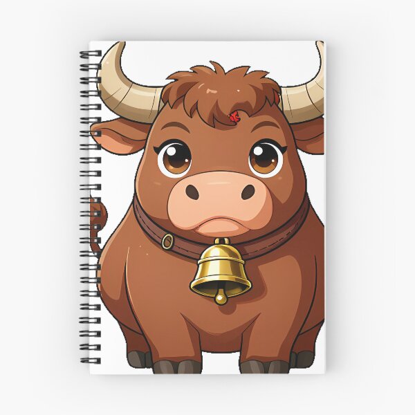 Item preview, Strong Ox with Brass Bell designed and sold by pumsquare.