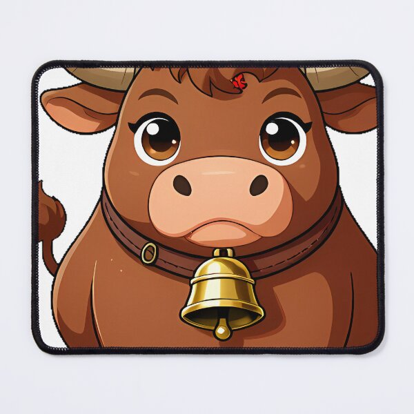 Item preview, Strong Ox with Brass Bell designed and sold by pumsquare.