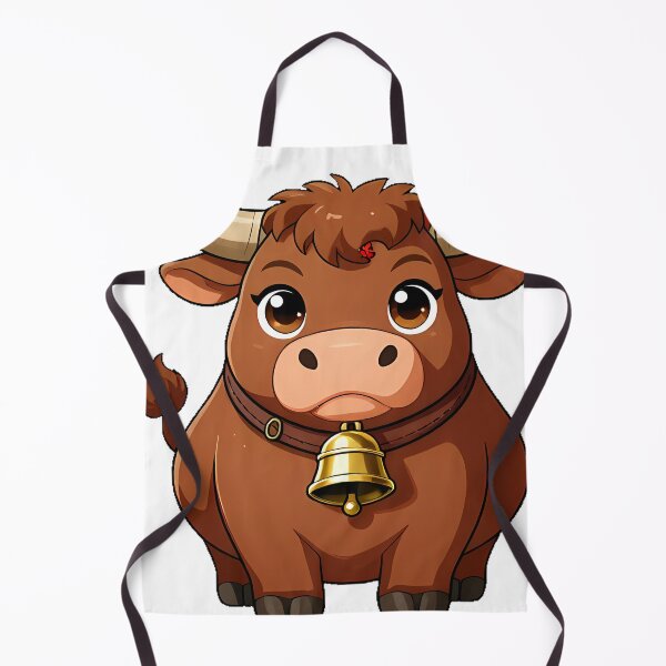 Item preview, Strong Ox with Brass Bell designed and sold by pumsquare.