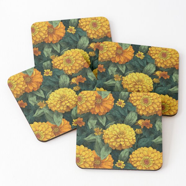 Item preview, Trendy Zinnia  - Birth Flower Pattern - Birthday Gifts For Husband designed and sold by RoyalStarsPatts.