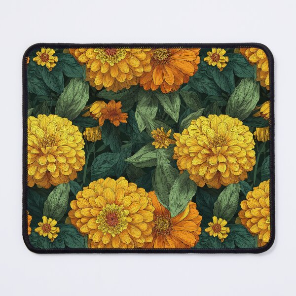 Item preview, Trendy Zinnia - Birth Flower Pattern - Birthday Gifts For Husband designed and sold by RoyalStarsPatts.