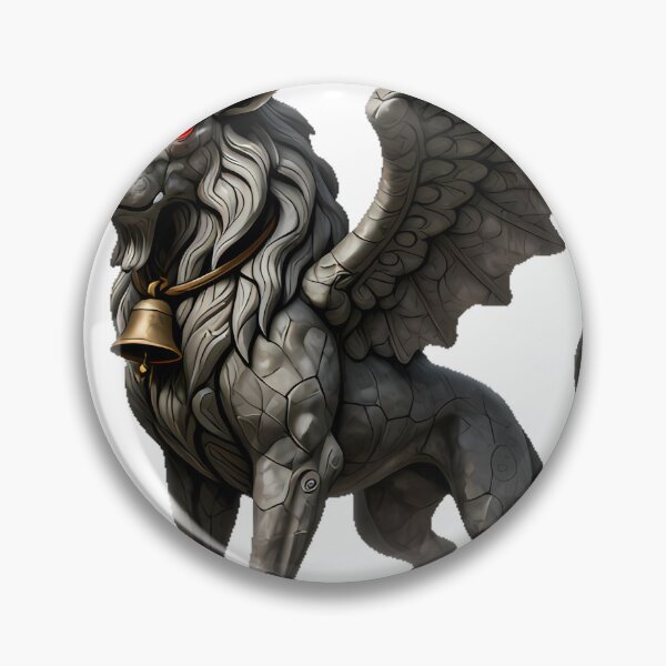 Item preview, Chimera Gargoyle with Bell designed and sold by IllumeInk.
