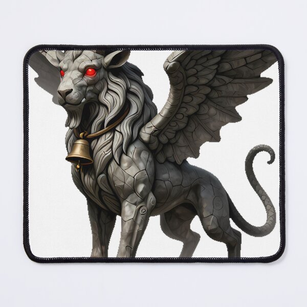 Item preview, Chimera Gargoyle with Bell designed and sold by IllumeInk.