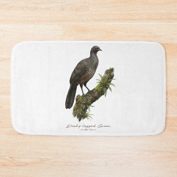 Item preview, Dusky-legged Guan on Mossy Tree Bird Illustration designed and sold by Takeda-art.