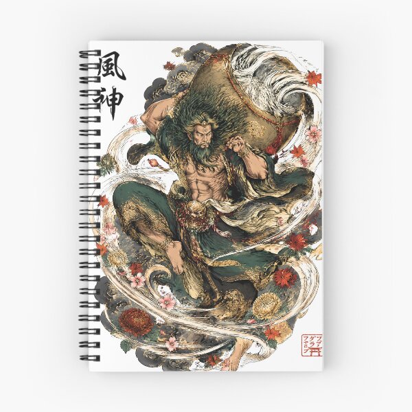 Item preview, Fujin – Lord of the Four Winds | Japanese Wind God Art designed and sold by kaxymax.