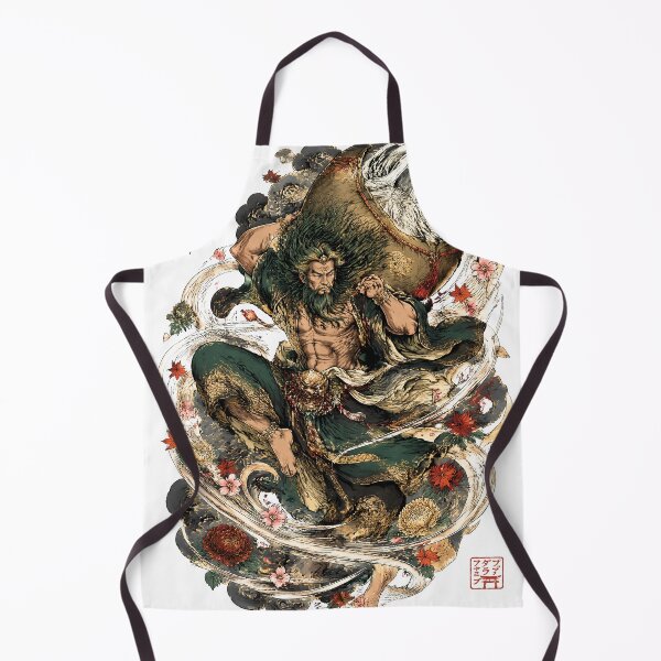Item preview, Fujin – Lord of the Four Winds | Japanese Wind God Art designed and sold by kaxymax.