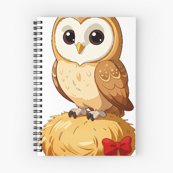 Item preview, Barn Owl on Hay Bale designed and sold by pumsquare.
