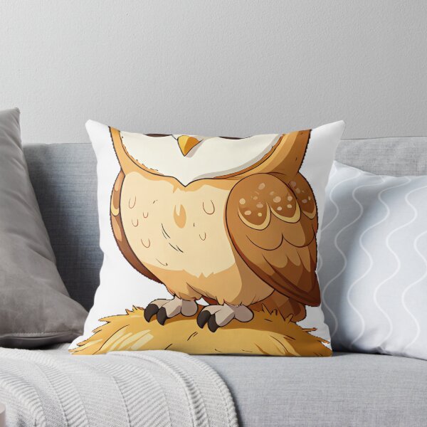 Item preview, Barn Owl on Hay Bale designed and sold by pumsquare.