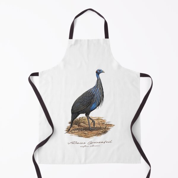 Item preview, Vulturine Guineafowl on Dried Land Bird Illustration designed and sold by Takeda-art.