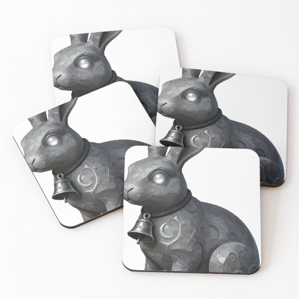 Item preview, Hare Gargoyle with Iron Bell designed and sold by IllumeInk.