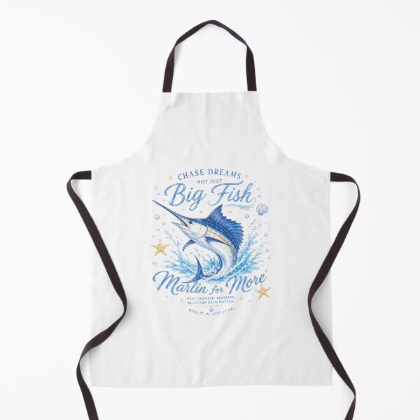 Item preview, Marlin Fishing Design Chase Dreams Not Just Big Fish Sublimation designed and sold by Yellowriversss.